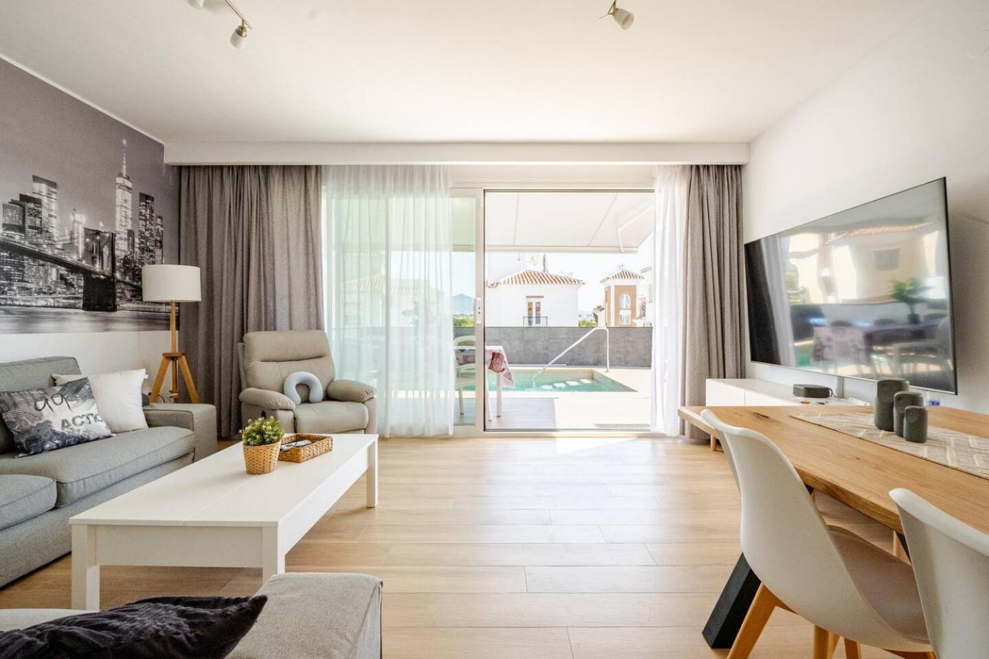 Villa Antonia Mar - Private & Heated Pool - Punta Lara Nerja Exterior photo
