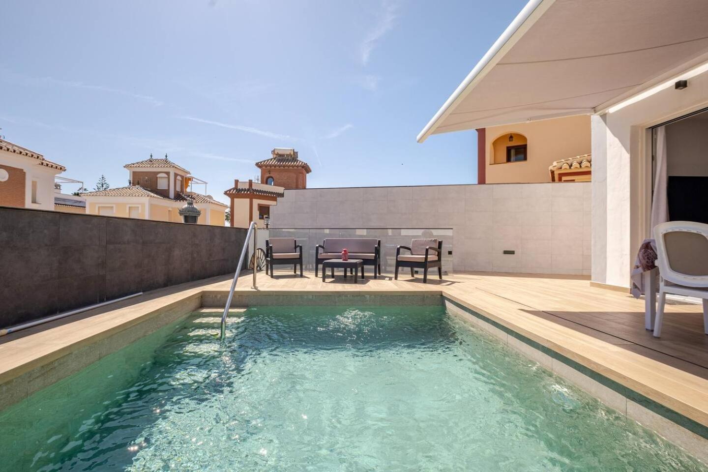 Villa Antonia Mar - Private & Heated Pool - Punta Lara Nerja Exterior photo